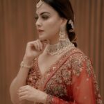 Anusree Instagram - Elegance of lehenga!!!❤️❤️ MaH @amal_ajithkumar Outfit @yesbharathweddingcollections Accessories @varuthri_findings Event partner @shibushiva Click @frame_catcher_weddings.in