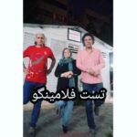 Arash Mir Ahmadi Instagram - هرکس نتونه تا 10 ثانیه نگه داره اوضاع سلامت جسمانیش یه جوراییه... 😉😉 پای چپ😂😂😂😂😂😂 @marjan_safabakhsh @ali_vatandoust.oo