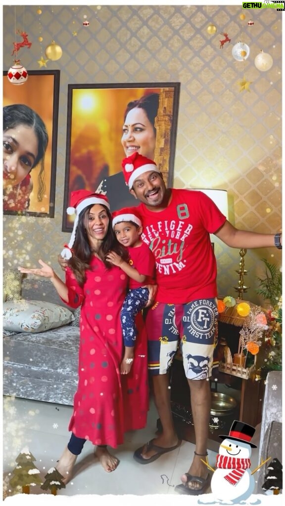 Archana Chandhoke Instagram - Here’s how our Christmas went in Achuma’s house this year!!! ❤️Merry Christmas to you all and wishing you all happiness and great health this festive season! 🧑‍🎄😍 @archanachandhoke @zaaravineet.offl we missed u soooo much 💕 love u guys. Come back soon! ❣️ Chennai, India