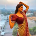 Archana Gupta Instagram - Few from throw back shoot… . . . . . . . . . . #photoshoot #saree #tradition #indianfashion #archannaguptaa #trendingnow #fyp #exploremore #throwbackthursday #tbt❤️