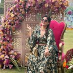 Archana Gupta Instagram - I wear my attitude like a crown 👑 . . . . . . . . . . . #weddingseason #indianoutfits #archannaguptaa #mystyle #ootdfashion #indianwear #love #photogram #trending Greater Noida
