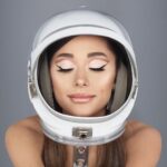 Ariana Grande Instagram - @r.e.m.beauty chapter 1 〰️ ultraviolet finally available now ::) www.rembeauty.com ⚪️ i cannot wait to see what you beautiful humans create with these products and how they inspire you to express yourselves. we are so excited and grateful. i hope you enjoy and love this the way we do and as we have quietly for so so long. love you so & welcome, finally, to the world of @r.e.m.beauty.