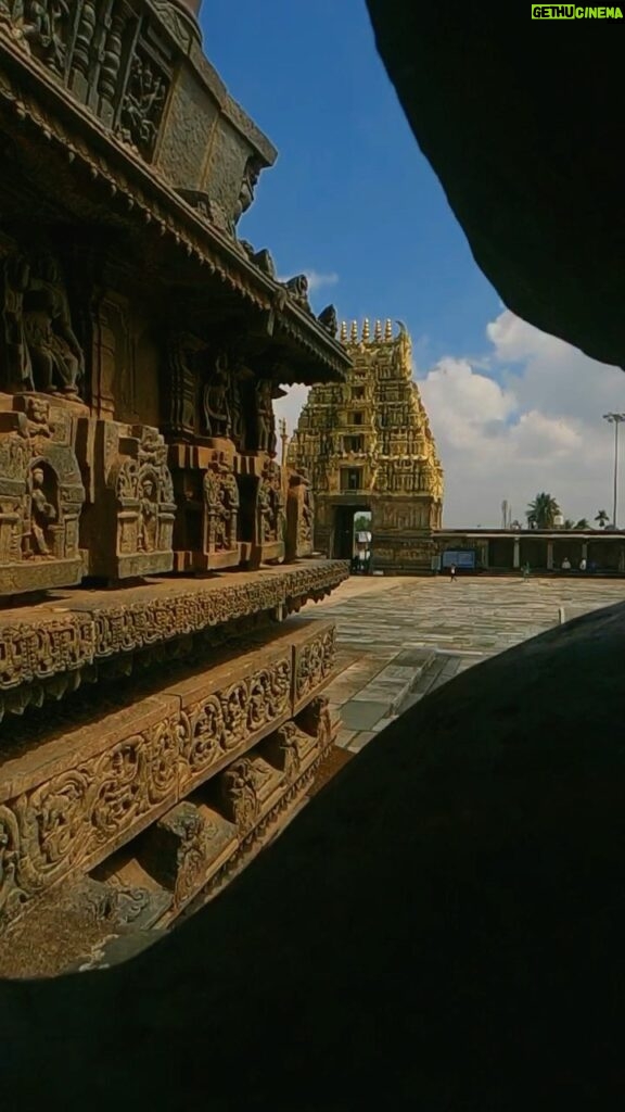 Arjun Kamath Instagram - On my recent trip to Belur and Chikmagalur, I was left stunned by the beauty in the archaic, the quaint, and the holy. Here's a tiny attempt at capturing a small part of the glory I witnessed. @goproindia @gopro Shot by me. Video edit by @rasikaraghunath #gopro #GoProHERO9Black #GoProIndia #GoProFamily #travel #belur #chikmagalur #sunlight #temple #architecture #nature #instagram