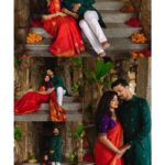 Arjun Kamath Instagram - As Prito and Priyanka walked hand in hand through the exquisite temple on bustling Bengaluru's periphery, they relished the gentle caress of the warm sun on their faces. With each step, they chatted away and shared light-hearted giggles, cherishing each other's presence as a serene melody of birdsong filled the air. Mesmerized by the enchanting ambience, I captured their tender moments through my lens, keen on immortalizing their love and adoration for one another in a frame forever. Priyanka & Prito, October 2022 #CapturedOnCanon with a @canonindia_official EOS R5 @srishtidigilife #arjunkamathphotography #preweddingshoot #photography #prewedding #bengaluru #preweddingphotography #photoshoot #coupleshoot #indian #saree #temple #love #light #sunrise #morning #beautiful #couple #together #DoGreatWithCanon #MentorsInFocus #EOSMaestro #instagood #instamood #instagram #instaphoto Bangalore, India