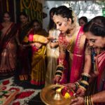 Arjun Kamath Instagram – I believe that the bond of a child and her mother is simply magical, imbued with the kind of love that no one else can comprehend or share. This is why, when I am shooting weddings, I look forward to portraying this very relationship between the bride and her mother and the groom and his mother as well. At Lakshmi’s wedding, it was heartwarming to see the playful, loving vibe that resonated between the mother-daughter duo, filled with fun remarks and an exuberant spirit.

And while they both were vivacious most of the time, on the morning of the wedding, they graced a quiet charm, making the most of each other’s close presence. I can imagine that just having her mother around must have given Lakshmi implicit strength and validation, while for her mother, this must have been one of the most precious days. As I observed them while taking these pictures, I thought to myself how beautiful and important a day it was to both, as if the silence conveyed the tremendous love they felt for each other. 

I believe that these quieter moments are full of stillness and warmth that give milestones like weddings all the more grace. Because as touching as it is to see people revel in merriment, there is also a certain purity in the tender moments that gently unfold. And as a storyteller, I love depicting these ebbs and flows of emotions that honour the auspicious day, making it wholesome and truly once in a lifetime. 

#CapturedOnCanon with a Canon EOD 5D Mark IV and a Canon 24-70 mm f/2.8L II Lens

Lit with @profotoglobal B10’s
@srishtidigilife @canonindia_official 

Makeup @vikrammittal5 
Hair @awon.wungkhai 

#arjunkamathphotography #bride #groom #portait #mother #daughter #indian #wedding #weddingphotography #photography #eosmaestro #mentorsinfocus The Tamarind Tree