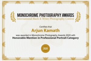 Arjun Kamath Instagram - Super glad that my entry ‘Holding On...’ was awarded an Honourable Mention (Portrait, Professional) at the Monochrome Awards 2020.

The story behind the image: 
I made this image of Robert Weiner, a Los Angeles based actor, in his studio apartment in Chula Vista, LA. Often the images that appeal to me the most as a storyteller originate from the simpler, everyday moments of life. Robert sits on the bed, lost in his thoughts, accompanied by his cup of coffee and pet cat on an overcast LA morning. Shot in the city where golden dreams brew, the picture brushes the thought that LA is vibrant, but at the same time, it can also make one feel left out in an instant with its fast-paced life. Resonating with this idea, I envisioned the photograph in black and white, as the frame confirms a personal belief. That in the end, we are all alone in fighting our own battles, one day at a time. This photograph is hence all barebones, visually conveying the philosophy of life through powerful emotions and a simple story, both enhanced by the deprivation of colours. In the viewer, it also enlivens the familiar reality of old age and the challenges it brings. And while old does not mean different, things slow down for sure. Thus, in the picture, the cat leaving the frame contrasts with the evident stillness of the old gentleman. It also metaphorically conveys that he will soon be alone, adding another flavourful layer to the image.
 

#CapturedOnCanon with a Canon EOS 5D Mark III

#arjunkamathphotography #award #honourablemention #blackandwhite #monochromeawards #instagram #DoGreatWithCanon #MentorsInFocus #EOSMaestro