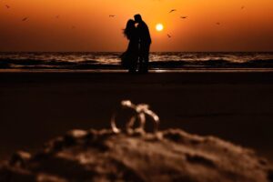 Arjun Kamath Instagram - It was in that moment that I felt the absolute glory of love. With your hands wrapped softly in mine, our hearts beating to the same rhythm, and mother nature pouring all her love into our union. That day, I wondered if the sun decided to put up a fanfare of shimmering golds and vibrant oranges only for us. Maybe the birds all spoke about us too as they flew across the summery sky. And the sea, oh, how she kissed our feet, gently but bathed in unending blithe. 

Through it all, I could only think of one thing- how there's no place I'd rather be, no life I'd rather live, and no love I'd rather cherish, but yours.

Pragnya & Hemanth, Goa 2022

#CapturedOnCanon with a @canonindia_official EOS R5 with a Canon RF 24-70mm F2.8 L Lens

#arjunkamathphotography #preweddingshoot #photography #prewedding #preweddingphotography #photoshoot #coupleshoot #goa #love #beach #couple #beautiful #sunset #sun #evening #rings #engagementring #DoGreatWithCanon #MentorsInFocus #EOSMaestro #instagood #instamood #instagram