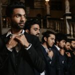 Arjun Kamath Instagram – Pranay and his friends make the most suave entry at the splendid Taj Falaknuma Palace, minutes before his grand wedding reception. As they walked in all dressed up in elegant suits against a royal backdrop of marble sculptures and rustic walls, it felt like a scene out of a vintage movie. These pictures are a memento of the brilliance of that evening, dipped in dazzle and merriment—the kind that you experience when you’re around the people you are most comfortable with.

#CapturedOnCanon with a @canonindia_official EOS R5 with the RF 24-70mm f/2.8 L IS USM 

Lit with the help of two @profoto B10’s @srishtidigilife 

#groom #groomsquad #groomsmen #groom #suit #suitup #photoshoot #reception #receptionparty #weddingphotographer #arjunkamathphotography #wedding #hyderabad #weddings #weddingphotography #teluguwedding #indianwedding  #DoGreatWithCanon #MentorsInFocus #EOSMaestro #instagood #instagram