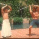 Arnold Schwarzenegger Instagram - I just heard the news that my sensei, Kiyoshi Yamazaki, passed away. He was a wonderful man and a fantastic teacher who made me believable as Conan the Barbarian with his sword training. When I say no one is self-made, this is what I mean. Who knows if Conan would have been a success if Sensei Yamazki didn’t make my swordplay realistic? He played an important role in my life, he was a dear friend, and my thoughts are with his family.
