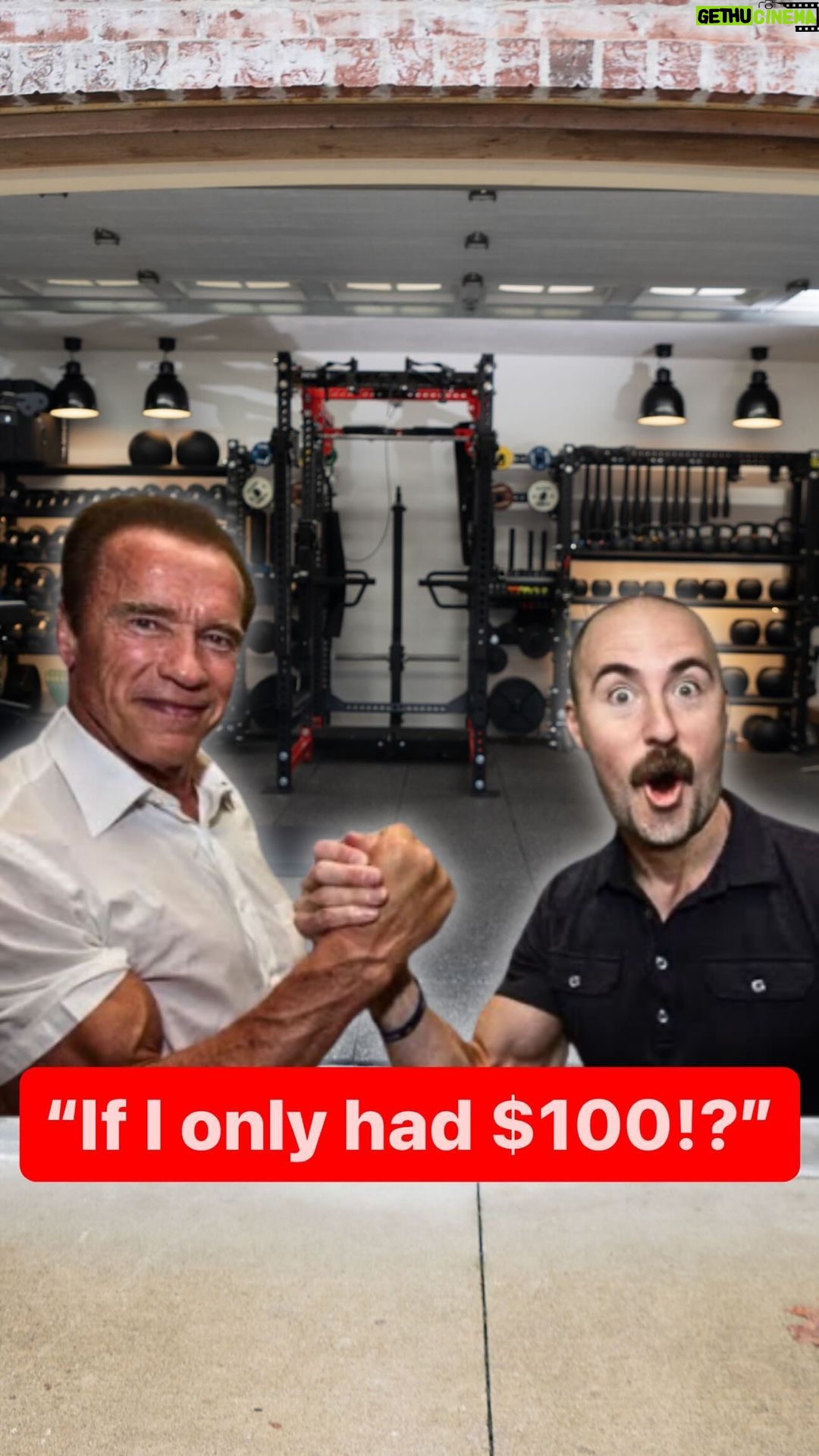 Arnold Schwarzenegger Instagram - The first training book I ever read was the @schwarzenegger Encyclopedia of Modern Bodybuilding. It was one of the things that got me fired up about training and still sits on my shelf today. For his team to reach out and ask how I would build a budget home gym so they could inspire @arnoldspumpclub was absolutely epic. This is what I told them. Subscribe to their newsletter. It’s good. -Coop
