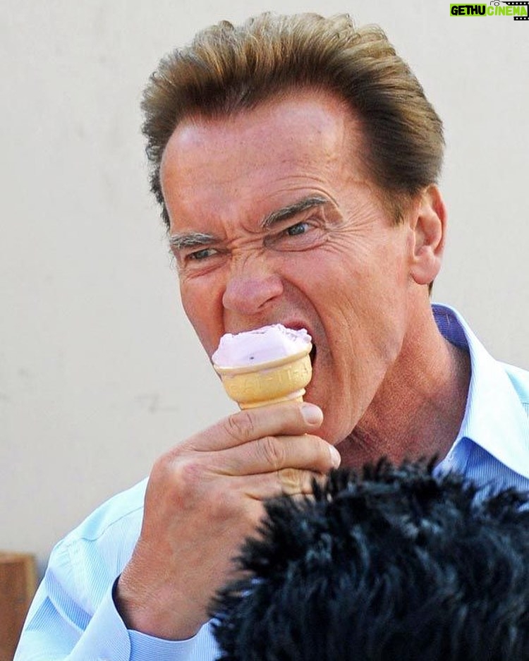 Arnold Schwarzenegger Instagram - Of course my Arnold’s Pump Club easy, healthy recipe book has dessert. Get it in my bio (it’s free).