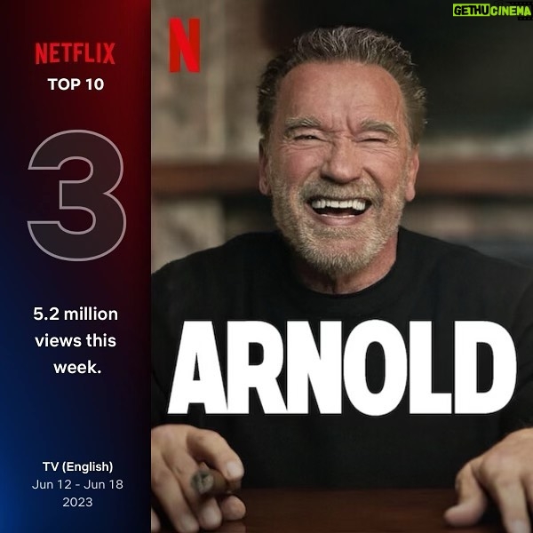 Arnold Schwarzenegger Instagram - THANK YOU, THANK YOU, THANK YOU. Conquering the top 5 on @netflix again? You guys are blowing my mind!