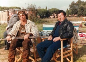 Arnold Schwarzenegger Instagram - I just heard the news that my sensei, Kiyoshi Yamazaki, passed away. He was a wonderful man and a fantastic teacher who made me believable as Conan the Barbarian with his sword training. When I say no one is self-made, this is what I mean. Who knows if Conan would have been a success if Sensei Yamazki didn’t make my swordplay realistic? He played an important role in my life, he was a dear friend, and my thoughts are with his family.