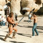 Arnold Schwarzenegger Instagram - I just heard the news that my sensei, Kiyoshi Yamazaki, passed away. He was a wonderful man and a fantastic teacher who made me believable as Conan the Barbarian with his sword training. When I say no one is self-made, this is what I mean. Who knows if Conan would have been a success if Sensei Yamazki didn’t make my swordplay realistic? He played an important role in my life, he was a dear friend, and my thoughts are with his family.