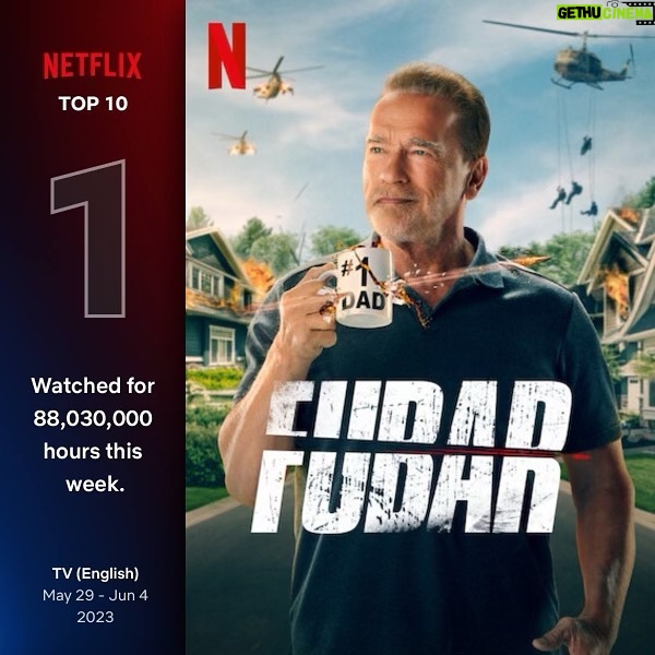 Arnold Schwarzenegger Instagram - Thank you, thank you, thank you! FUBAR is #1 on @netflix for the second week in a row because of you!