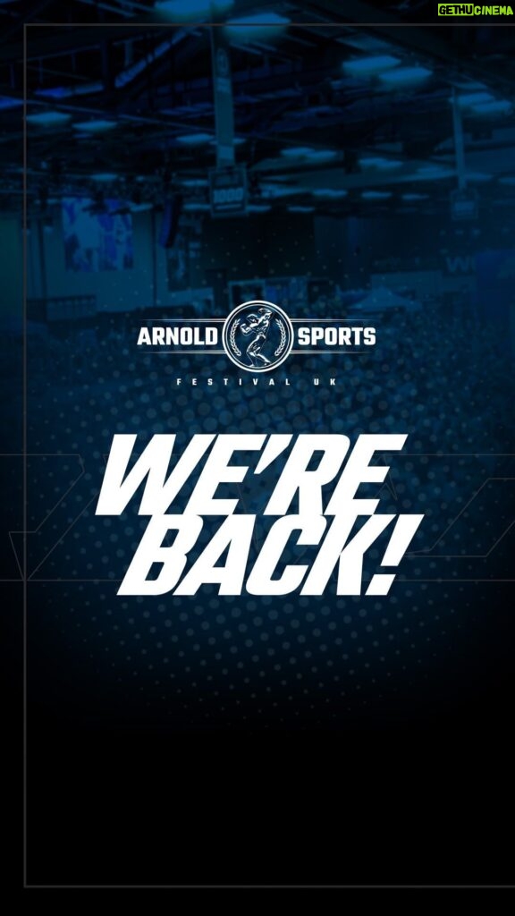 Arnold Schwarzenegger Instagram - THE ARNOLD UK IS BACK! The Arnold Sports team is happy to introduce a fresh start for the Arnold Sports Festival UK with the announcement of its grand return to the National Exhibition Centre (NEC) in Birmingham March 15-17, 2024 just two weeks after the Arnold Sports Festival in Columbus, Ohio. Information regarding on sale dates for VIP packages, general tickets and expo passes Coming soon! Make sure to follow @arnoldexpouk for important information and exciting upcoming announcements! #arnoldexpouk #arnolduk