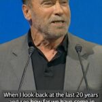 Arnold Schwarzenegger Instagram – At the 2023 @schwarzeneggerclimateaction Austrian World Summit, Governor @schwarzenegger noted how far environmentalism has come and how much further we have to go. HOFBURG Vienna
