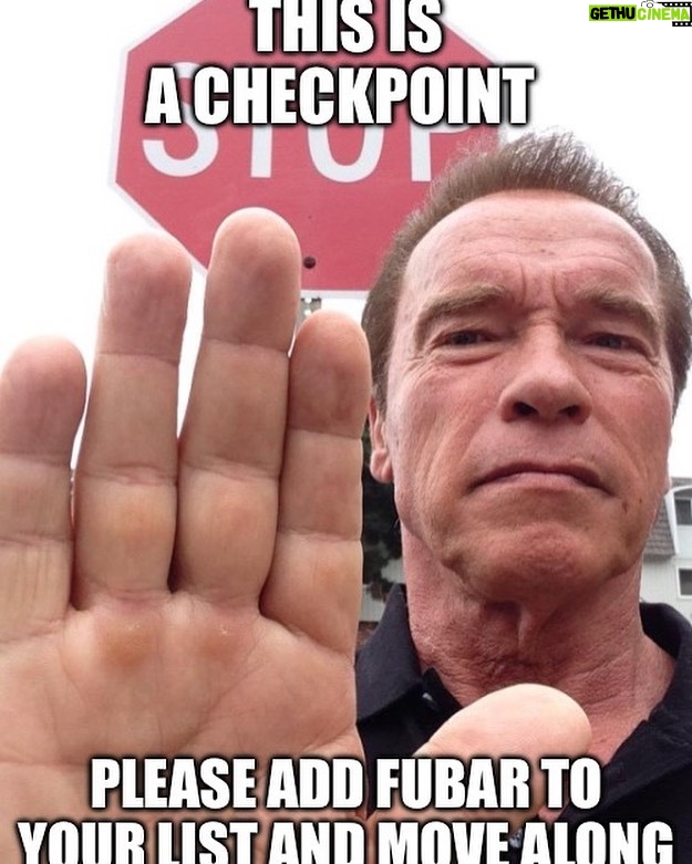 Arnold Schwarzenegger Instagram - Link in bio.