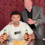 Arnold Schwarzenegger Instagram – Don’t waste food and terminate pollution @schwarzenegger @schwarzeneggerclimateaction @youneszarou #yzfamily #terminate #pollution
