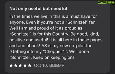 Arnold Schwarzenegger Instagram - THANK YOU, THANK YOU, THANK YOU. I love hearing your reviews of Be Useful. But most of all, I love hearing that it is helping you. My vision now is everyone carrying around a copy of the book building a world of positive people with a purpose.