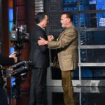 Arnold Schwarzenegger Instagram - TONIGHT on #Colbert: The amazing Arnold @Schwarzenegger is in the house! See you at 11:35/10:35c on @cbstv! Ed Sullivan Theater