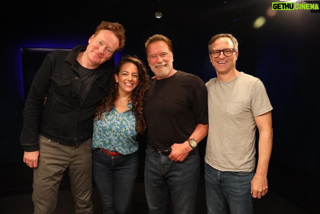 Arnold Schwarzenegger Instagram - I had a fantastic time with @teamcoco talking about my new book, Be Useful and I was dead serious about the Hans and Franz movie. Pre-order at the link in my bio, and get it in stores everywhere tomorrow!