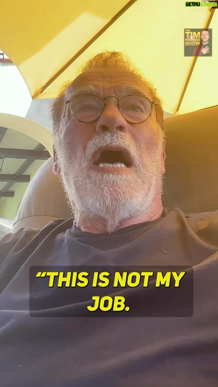 Arnold Schwarzenegger Instagram - “I realized then the importance of selling. That no matter what you have—if you have a podcast, if you have a movie, if you have a painting, if you have a car, a technology, a medicine, whatever it is—if people don’t know about it, you have nothing.” — @schwarzenegger Listen to my brand-new interview with Arnold: tim.blog/podcast