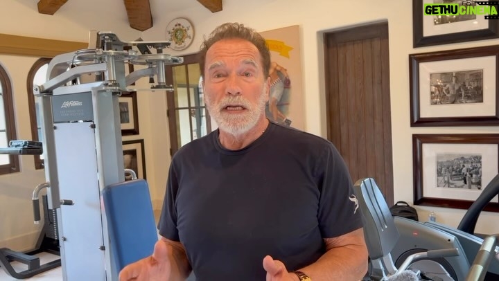 Arnold Schwarzenegger Instagram - The Pump is real. There are no fancy well-lit studio exercise videos, there are unseen clips of Pumping Iron exercises mixed in with me and my team walking you through each movement. There are no 30 day programs, or 6 minute abs, there are 90 day programs that lay a foundation and make training a lifestyle. There are no trolls, there is only the positive corner of the internet with a community of people starting wherever they are and lifting each other up. Join us at the link in my bio - there is a 7 day trial and I promise you’ll be hooked.