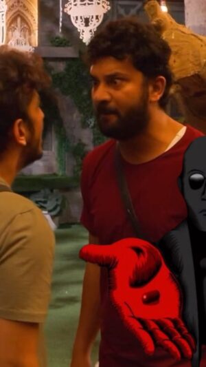 Arun Mashettey Instagram - Blue pill or Red pill🔥

@colorstv @officialjiocinema @beingsalmankhan
.
.
.
#Arun #ArunBhai #ArunBhaiBoltey
#ArunSrikanthMashettey #BBS17 #BiggBoss17 #funny