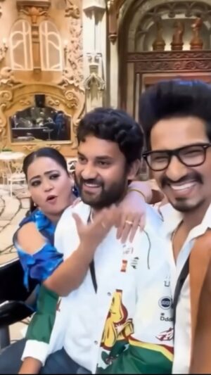 Arun Mashettey Instagram - Bharti and harsh again 😂❤️
 
@colorstv @officialjiocinema @beingsalmankhan
.
.
.
#Arun #ArunBhai #ArunBhaiBoltey
#ArunSrikanthMashettey #BBS17 #BiggBoss17 #friendship
