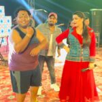 Aseema Panda Instagram – Team Aseema Panda Live 🔥
With supremely talented Comedians @angulia_bunty_official and @actor__bapi 🥳
At Kabatbandha High School ✨ Kabatabandha