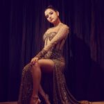 Ashika Ranganath Instagram - Saturday night ✨ Wearing @rockystarofficial Styling @rockystar100 Shot by @sandeep.mv Make up @shivugowda2011 Hair @paramesh_hairstylist Heels @stevemadden #btfw2023