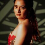 Ashika Ranganath Instagram - For star parivar awards 2023 ✨ @manogna_gollapudi @sahilkochharofficial @petalsbyswathi @screamstudiosbyharsha @urjapatel_artistry @paramesh_hairstylist @theblindersstudio @theblinders.in