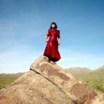Ashima Shiraishi Instagram - Saguaros scattered Amidst sun-baked, rust-hued rocks The desert calls thee #ad #DoveMountain @harpersbazaarus @ritzcarlton