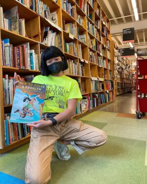 Ashima Shiraishi Instagram - @powellsbooks has been high on my list of places to go for a hot minute and the place did not disappoint! I associate bookstores with my childhood days which always seem to give me a sense of nostalgia, in a good way... On the topic of childhood and books, it was very surreal to see my book on a shelf for the first time! Cannot get over the fact that my book is in Powell’s 😆 

bonus slides: I’m pretty sure we found the deepest secrets to the universe in the metaphysics aisle.