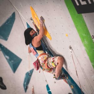 Ashima Shiraishi Instagram - It’s been a minute since I last set foot into a competition setting and i forgot about the intensity of the psychological experience and trying to find the balance of adrenaline and tranquility- I missed all of it so much tho. 
Very excited to have qualified for the US National Team and can’t wait to represent on the international stage along with these strong women this summer :)) 
Much love to the city of Memphis - i’m so grateful to have had a glimpse of the soul and richness of the city. Thank you @malikthamartian for taking the time to show us around and for the invaluable conversations to better inform us of the cultural and historical significance that the city holds. A major shoutout to @memphisroxclimbing - a climbing gym that serves the community by offering sliding scale entry, meals to those in need , mentoring services and many more resources. It was a pleasure to spend some time climbing with the youth team with fellow @thenorthface team athlete @nathaniel.coleman . Since it is a non-profit, their operation depends on the generosity of donors! Hit the link in their profile to donate :) lastly, swipe to hear a beautiful sax solo from Beale Street 🎶💜thanks for the photos: @breesframes @tim.hath