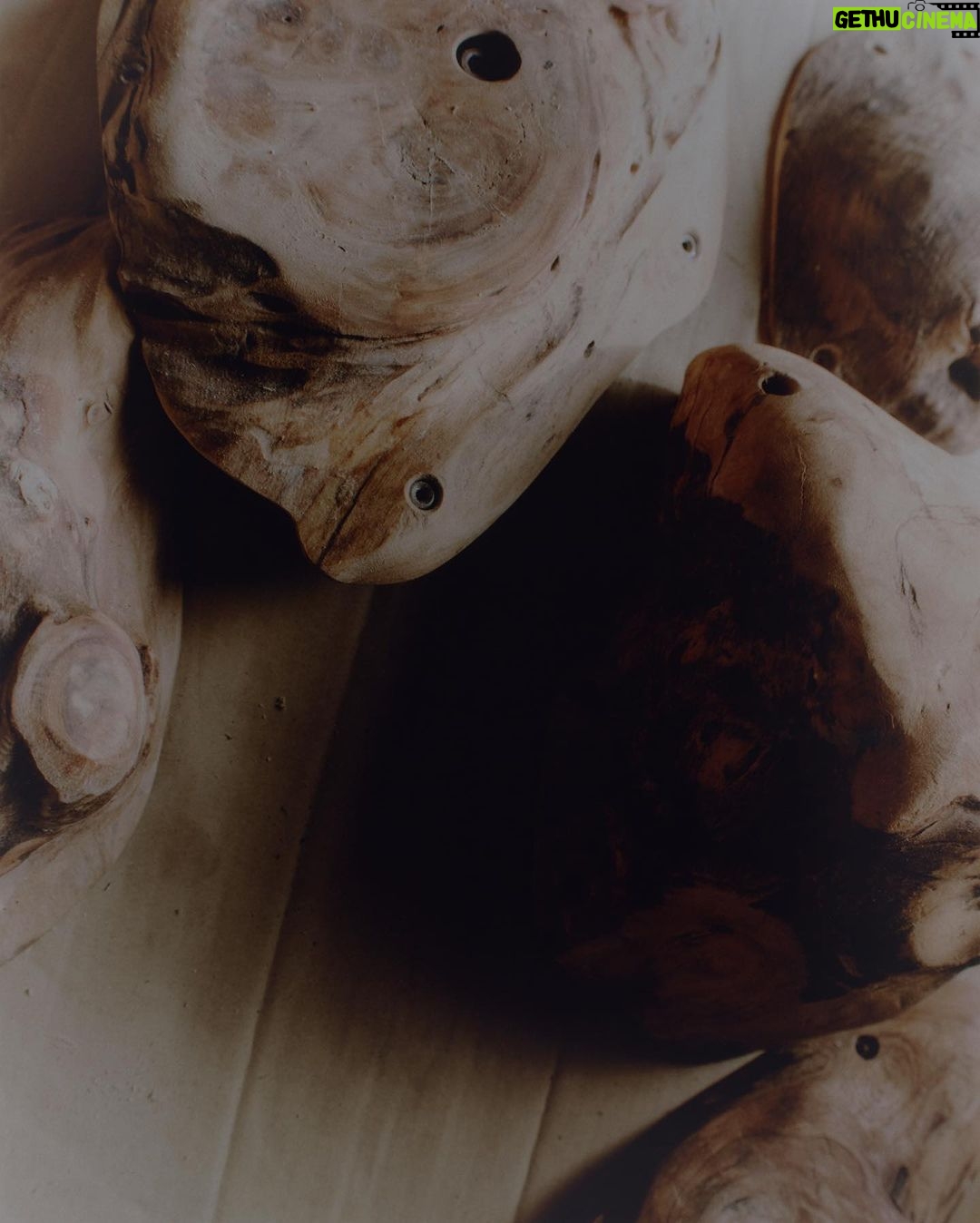 Ashima Shiraishi Instagram - Snippets from the woodworking studio with Yoshida-san @monkeyhold_japan in 大垣 (Ogaki), Japan over the summer. Shaping these holds was a lesson in allowing the medium lead to the final form rather than having the mind dictate the outcome. The practice was about inhibiting the urge to mold the wood into a shape I had pre-envisioned; instead, surrendering to the wood, imagining how best to reveal its beauty and unique form. To hold something is gratifying, but the more I climb, the more curious I become about the entire ecosystem that holds the boulders. When examined more closely, the 侘寂 of the wood is unveiled through the imperfections of the gnarled knots, the layers and swirls of age lines that hold the stories of the tree the wood came from 🤍 🌳 Thx for capturing the warmth of this day thru the lens @noahsahady & thanks for including me in another fun project :) @arcteryx + @beams_official