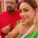 Ashita Dhawan Instagram - Hence proved,English is a very phunny language 😅 . . #dharampatnii #colorstv #coactors #friends #actors #bonding #timepass #haha #funny #comedy #reel #trending #trendingaudio #reel #amitsinghthakur #ashitadhawan #dabbangdhawan #ashybaby #balajitelefilms