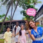 Ashita Dhawan Instagram - Here’s to all of us who made it through another week of faking adulthood 😉😋 Happy Friday 🩷 Keep the child in you,Alive😍 . P.S- Wait karwao toh aise,ki 4 log tumse training LELE😅 Autocorrect ne LEKE kar diya yaar🤦‍♀️😋✌️🩷 📍 @silveroakresorturan . . #the4Gclan #wearefamily #familygoals #familia #familytime #staycation #beachresort #dhawanswhoarehappy #dhawanandonly #saileshgulabani #mytwins #meraarhmaan #meriamaira #ashitadhawan #dabbangdhawan #reel Silver oak Resort