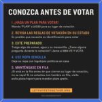 Ashleigh Cummings Instagram - Tomorrow!! For in-person voters, here’s your checklist 💜 swipe right for PHONE NUMBERS to call in case of issues while voting! Save it. Share it. And pleassssse do wear a mask/sanitize your phalanges at all opportunities🖖 Link in bio for more voter info and ways to help if you’ve already voted/not a citizen! #electionactions