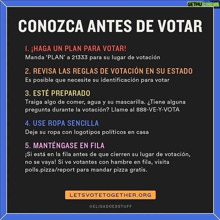 Ashleigh Cummings Instagram - Tomorrow!! For in-person voters, here’s your checklist 💜 swipe right for PHONE NUMBERS to call in case of issues while voting! Save it. Share it. And pleassssse do wear a mask/sanitize your phalanges at all opportunities🖖 Link in bio for more voter info and ways to help if you’ve already voted/not a citizen! #electionactions