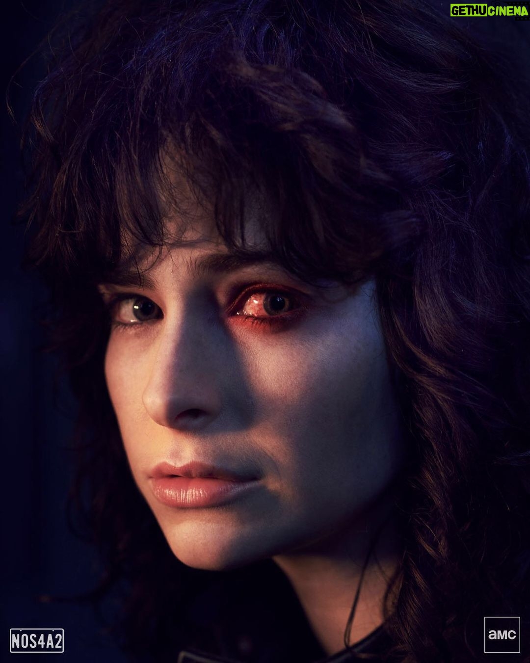 Ashleigh Cummings - 2.2K Likes - This Sunday. 👁
@nos4a2_amc @amc_tv #nos4a2