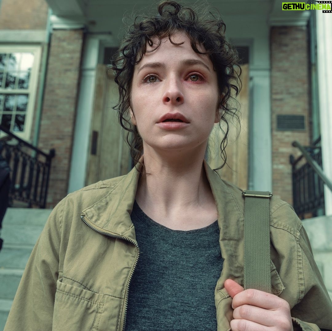 Ashleigh Cummings - 3.1K Likes - We had a deeelightful day yesterday at the TCAs discussing NOS4A2. I keep falling more and more in love with this project and its people ⛄️Here’s a little look ❤️🦷🌝 @nos4a2_amc
