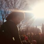 Ashleigh Cummings Instagram - Women’s March NYC. So much stirring. This little sister seeking out the light 💞 #timesup #lovetrumpshate New York, New York