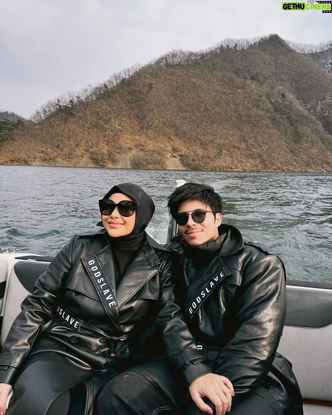 Atta Halilintar Instagram - semangat sehat selalu busui ku 🖤🤍 춘천마라톤-Chuncheon Marathon