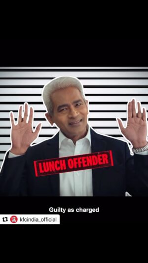 Atul Kulkarni Instagram - KFC ad !!