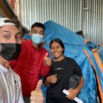 Augustus Prew Instagram - @thisisabouthumanity is an INCREDIBLE charitable organization that runs several shelters and provides food for 2500+ people seeking asylum to the US EVERYDAY. I went on my first volunteer day with @elsamariecollins and @yscalibaja back in 2018 and today got back on one of their volunteer buses to help out again with cleaning, cooking, clearing old and building new tents for families at the shelter and just generally trying to bring joy to vulnerable and resilient people in really tough situations. So many stories today of people fleeing war, sex trafficking and organised crime. Heartbreaking and terrifying, BUT the strength of the families and their hope was so inspiring. If you’d like to get involved, either by donating money, buying gifts from @thisisabouthumanity online shop or by volunteering, just hit the link in my bio, it’ll be much appreciated and @thisisabouthumanity do vital and important work. You’ll be helping SO MANY FAMILIES. Tijuana, Baja California