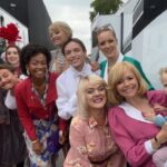 Augustus Prew Instagram - NOLLY IS OUT IN THE UK TODAY on @itvxofficial !!!!! Best. Summer. EVER. From start to finish, pure joy reigned. Love and miss my Nolly cast and crew, you guys, what a magical time we had together making something really really special that I am so incredibly proud to be a part of. Thanks to @russelltdavies63 and @pjuk for having me on for the ride and special thanks to my dear new friend and long time national icon, Helena Bonham Carter for being even more completely fucking fabulous than I’d imagined her to be. Enjoy! Now everyone all together please, “Hello, Crossroads Motel…!” ITV Studios
