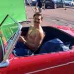 Augustus Prew Instagram - NOLLY IS OUT IN THE UK TODAY on @itvxofficial !!!!! Best. Summer. EVER. From start to finish, pure joy reigned. Love and miss my Nolly cast and crew, you guys, what a magical time we had together making something really really special that I am so incredibly proud to be a part of. Thanks to @russelltdavies63 and @pjuk for having me on for the ride and special thanks to my dear new friend and long time national icon, Helena Bonham Carter for being even more completely fucking fabulous than I’d imagined her to be. Enjoy! Now everyone all together please, “Hello, Crossroads Motel…!” ITV Studios