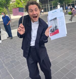Augustus Prew Instagram - Meet the newest citizen of these beautiful United States of America! 😊🇺🇸❤️